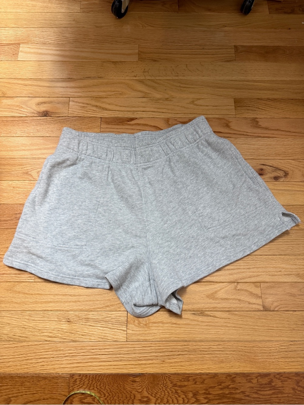 Aerie Heather Gray High-Rise Lounge Shorts